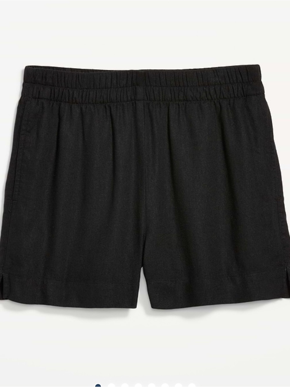 Old Navy High Waisted Linen Pull On Shorts